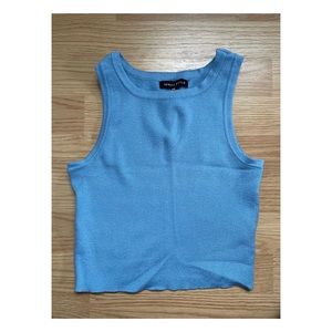 Kendall & Kylie Ribbed Knit Crop Top Pacsun